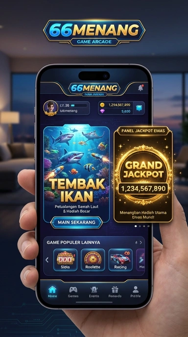Screenshot tampilan antarmuka 66menang yang ramah pengguna.